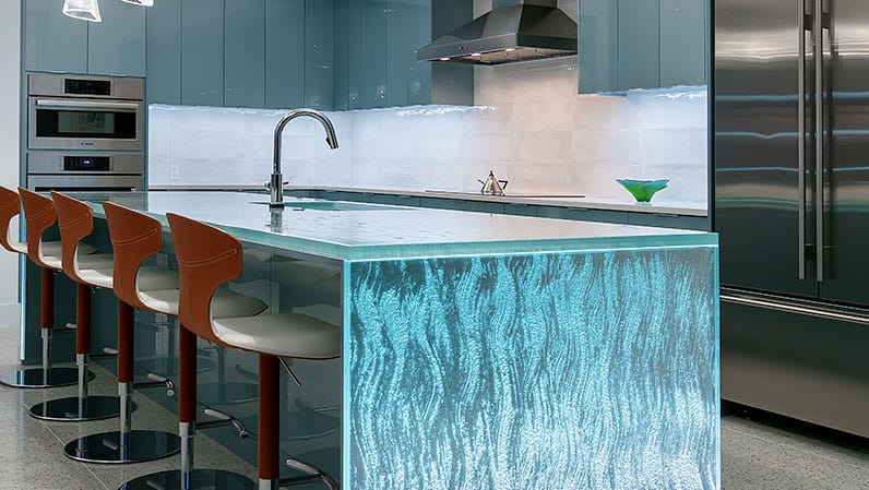 The Strength Within: Exploring the Durability of Glass Countertops